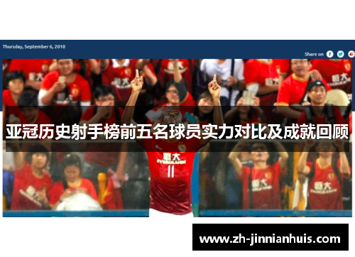 亚冠历史射手榜前五名球员实力对比及成就回顾
